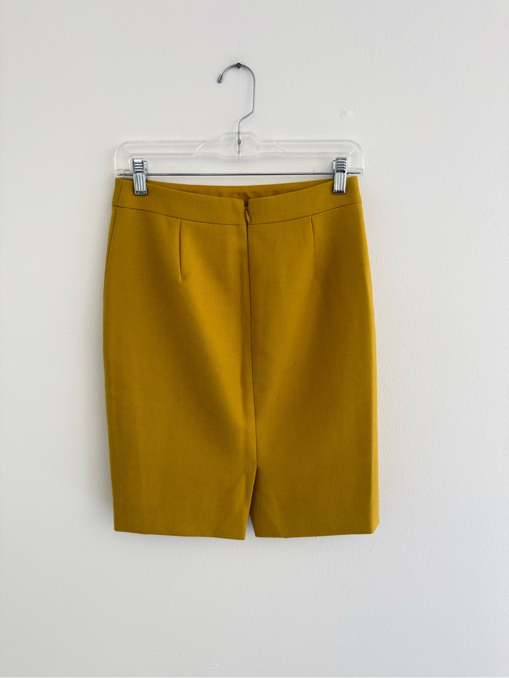 J. Crew 100% Wool No. 2 Pencil Mini Skirt 00 - Picture 7 of 7